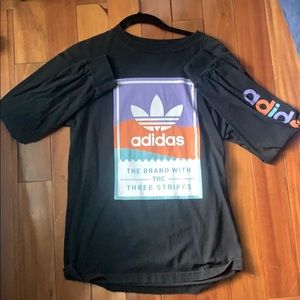 Adidas tri color shirt long sleeve.